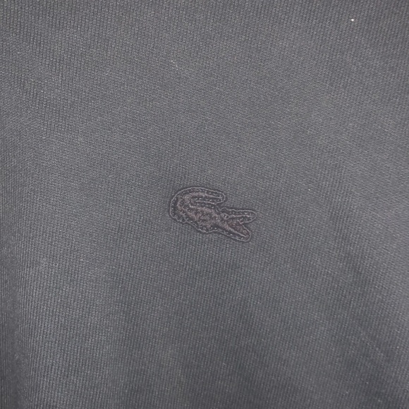 Lacoste Limited Edition All Black Cotton Hoodie - Picture 10 of 10